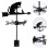 Indicateur Direction Vent Acier Inoxydable Noir Décor Extérieur 7