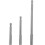 3Pièces Barre Rallonge Acier Magnétique Argent 1