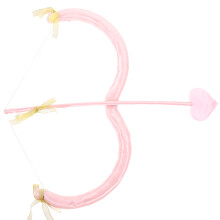 1Ensemble Kit Arc Et Cupidon Rose En Mousse Pour Fête