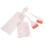 1Ensemble Kit Mèches Brosse Paddle ABS Rose Pour 1