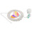 Mobile Vent Reflet Cristal Cœur Suspendu Design Jardin 1