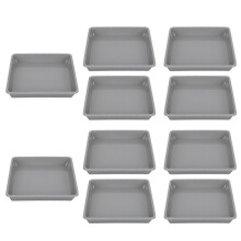 10Pièces Plateaux Étanches En ABS Pour Plantes Bonsai