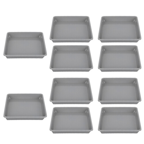 10Pièces Plateaux Étanches En ABS Pour Plantes Bonsai