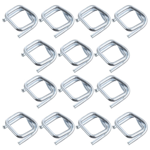 50Pièces Boucles Petites Métalliques Argent Pour Sangles