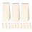 20Pièces Éponges Gradient Blanches En Mousse Souple Pour 1