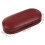 1Ensemble Coffret Lunettes Lentilles Rouge En PU Doux Résistant 2