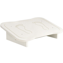 White Non-Slip Office Footstool Foot Support Under Desk