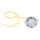 Powerful Silver Metal Rotating Motor for Small Glass Sphere Disco 1