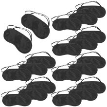 20Pièces Cache-Oeil Jetable Noir Pour Protection Paisible