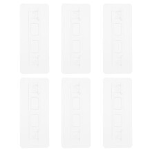 6Pièces Kit Montage Bébé Transparent Pour Maison Jardin Pe