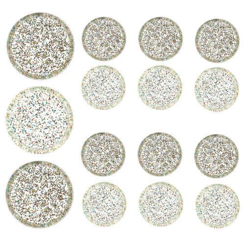 30Pièces Disques Planner Plastique Décoratifs Et Pratiques