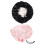 2pcs Kids Elastic Adjustable Double-Deck Sleep Caps For Children 1