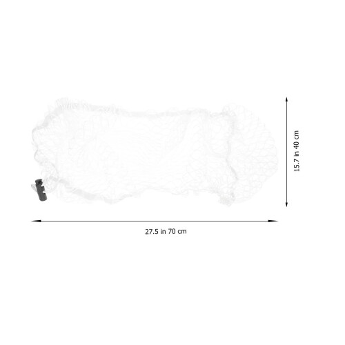 White Nylon Fish Tank Mesh Net Anti-Jumping Fish Cover 1