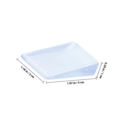 8Pièces Cales PVC Blanches Anti-Usure Pour Tables 1
