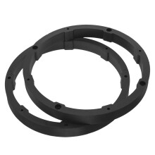 2Pièces Accessoires Haut-Parleur Anneaux Plastique PVC