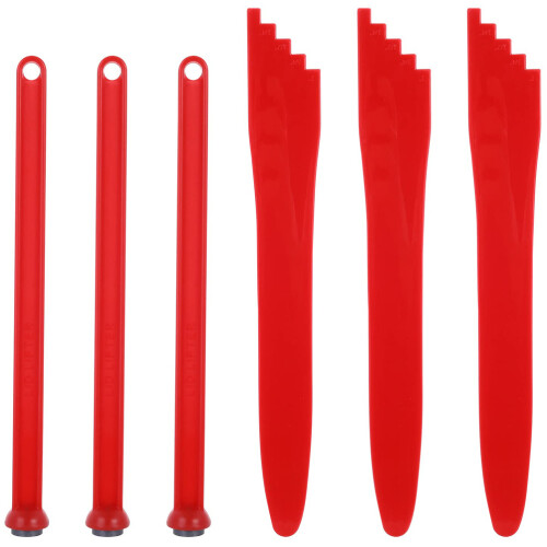 1Set Magnetic Jar Lid Lifter Red Canning Tools Kitchen Essential