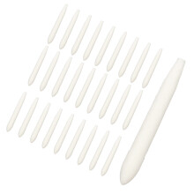 30Pièces Embouts Marqueurs Peinture Fibre Blanche Longue Durée
