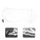 White Nylon Fish Tank Mesh Net Anti-Jumping Fish Cover 5