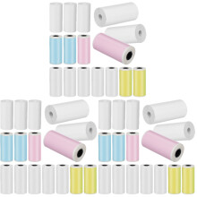 48 Autocollant Thermique Mini Impression Portable Coloré