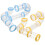 2Ensembles Accessoires Cage Hamster Tube Clair Robuste 1