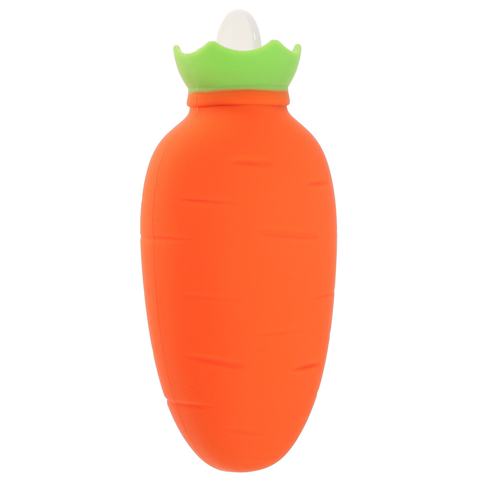 Artibetter Orange 1Set Cartoon Hot Water Bag Compact Comfortable Hand Warmer