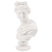 Small Statue White Bust Statue 1set