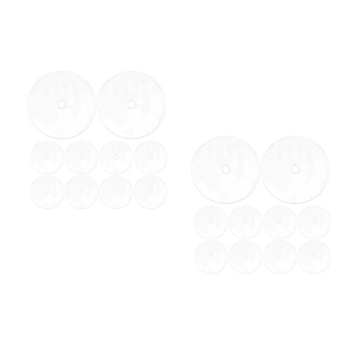 200Pcs Eva Transparent Earring Back Pads Comfortable Foam Supporters