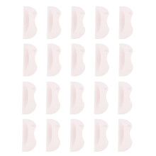 Silicone Eyelash Perming Cushions White for Professional Use