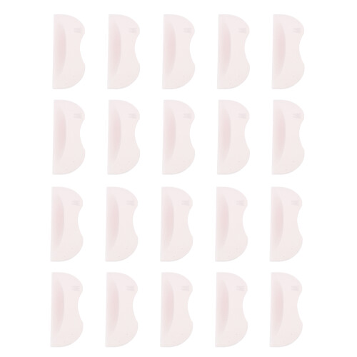 Silicone Eyelash Perming Cushions White for Professional Use