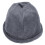2Pcs Blue Coral Fleece Felt Sauna Hat Comfortable Breathable Bath Cap 1