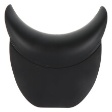 Reusable Black Silicone Shampoo Neck Support for Salon Bowls