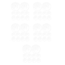 500Pcs Transparent Eva Earring Support Pads Soft Foam Cushion Backs