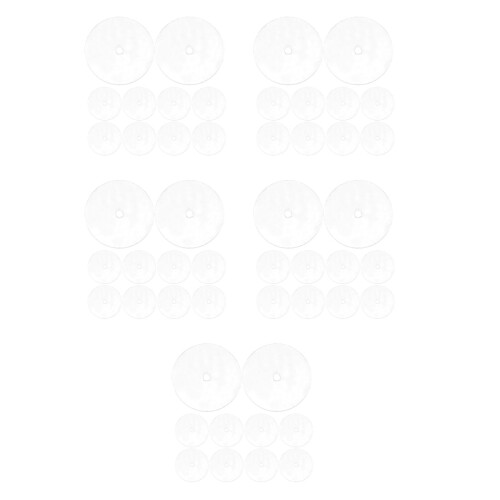 500Pcs Transparent Eva Earring Support Pads Soft Foam Cushion Backs