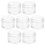 7Pcs Portable Round Medicine Boxes Weekly Organizer Transparent 1