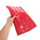 1Ensemble Tableau Mural Rouge Pour Comptage, Poche Éducative Polyester 6