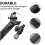 Bras Suspension Microphone Double Renfort Support Bureau Noir 4