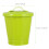 2Pièces Poubelles De Bureau Résistantes Couleurs Variées 2