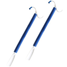 2Pcs Compact ABS Dressing Sticks Two-in-One Shoe Lifters for Disabled