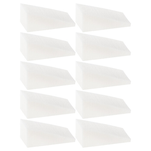 30Pcs White Sponge Nail Coloring Stampers Durable Manicure DIY Tools