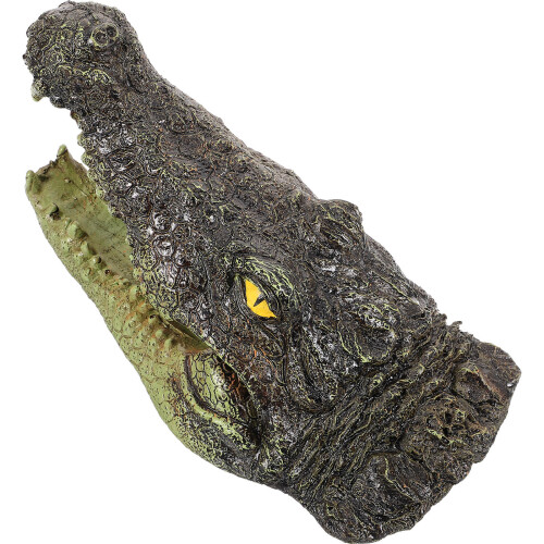 Accessoire Résine Tête Crocodile Décor