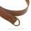 1Ensemble Fixation Rideaux Marron Cuir PU Décorative Facile À Utiliser 4