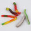 12Pièces Jouets Chenilles Simulation Plastique Multi Couleurs Enfants 3
