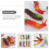 12Pièces Jouets Chenilles Simulation Plastique Multi Couleurs Enfants 6