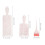 1Ensemble Kit Mèches Brosse Paddle ABS Rose Pour 2
