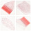 1Ensemble Kit Mèches Brosse Paddle ABS Rose Pour 4