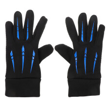 Full-Finger Black Motorcycle Gloves Waterproof Windproof Thermal