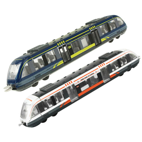 2Pièces Jouets Train Simulation Enfants Alliage Durable Coloré