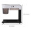 1Pc Stainless Steel Storage Rack White Kitchen Organizer 2