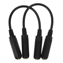 2Pièces Adaptateur Audio - 6,35 Mm Pour Ampli Guitare