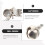 10Pièces Accessoires Métalliques Argentées À Clipser 3